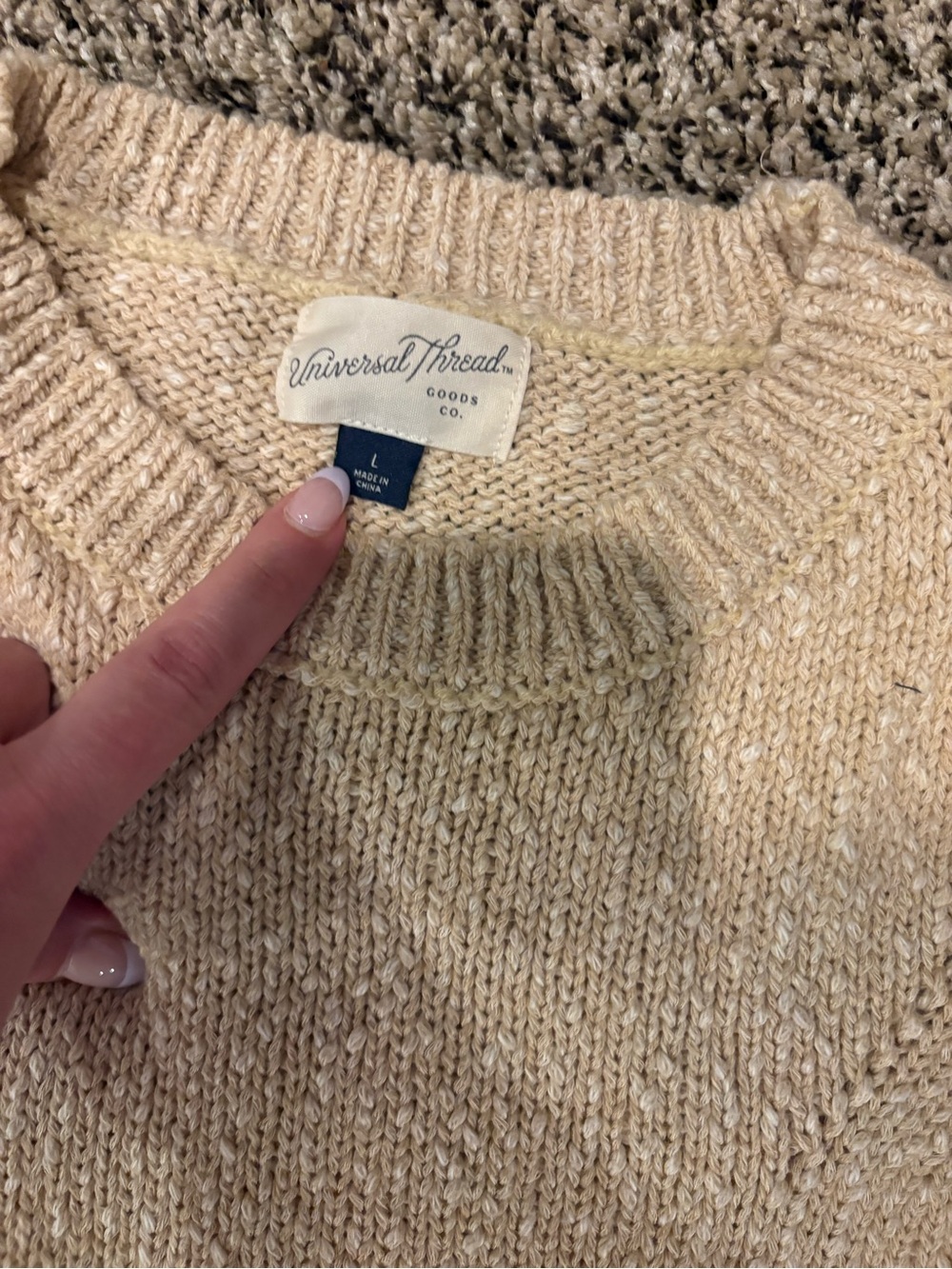 Universal Thread Short-Sleeve Knit Sweater - Picture 2 of 2